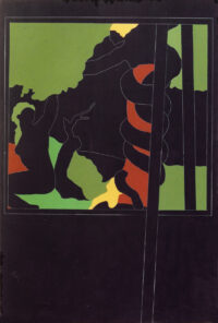 1978<br>pittura industriale, tempera, matita, proiezione fotografica su tela<br>cm 150x100