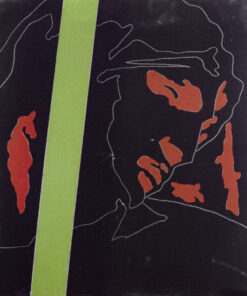 1978<br>tempera, matita, proiezione fotografica su tela<br>cm 45x40