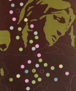 1978<br>tempera, matita, proiezione fotografica su tela<br>cm 75x55