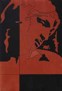 1978<br>tempera, pennarello, proiezione fotografica su tela<br>cm 60x40