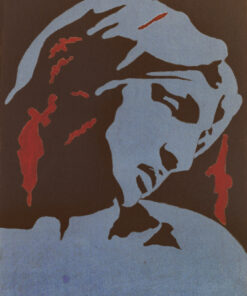 1978<br>tempera, matita, proiezione fotografica su tela<br>cm 75x55