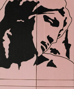 1978<br>tempera, pennarello, proiezione fotografica su tela<br>cm 60x40