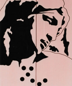 1978<br>tempera, pennarello, proiezione fotografica su tela<br>cm 60x40