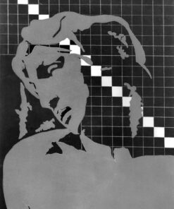 1978<br>tempera, matita, proiezione fotografica su tela<br>cm 70x50