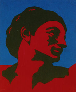 1978<br>tempera, pennarello, proiezione fotografica su tela<br>cm 55x45