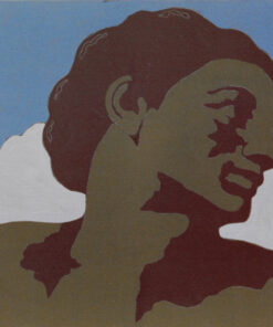 1978<br>tempera, matita, proiezione fotografica su tela<br>cm 45x55