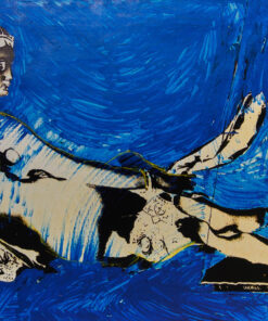 1979<br>tempera, emulsione fotografica su tela eseguita dall'artista<br>cm 100x160