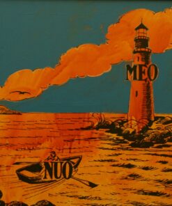 1979<br>Rebus, Nuova Alfa Romeo<br>pittura industriale, tempera, smalto alla anilina, fotografia emulsionata su tela<br>cm 60x60