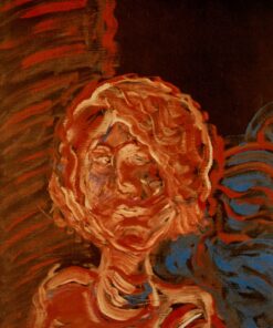 1979 4 aprile<br>A Francesca<br>tempera e olio su tela<br>cm 70x50