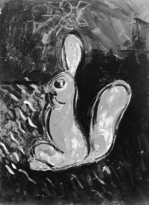 1979 25,6<br>L'Estate a Pernumia, a Emilia Emo<br>tecnica mista su tela<br>cm 70x50