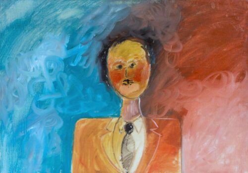 1979<br>tempera e olio su tela<br>cm 70x100