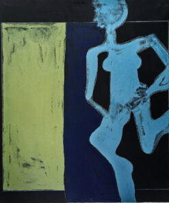 1979<br>pittura industriale, tempera, matita su tela<br>cm 70x70