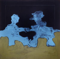 1979<br>pittura industriale, tempera, matita su tela<br>cm 70x70