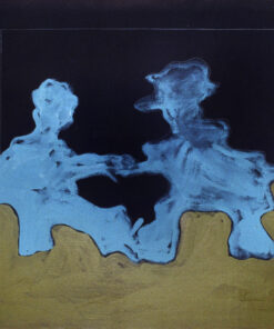 1979<br>pittura industriale, tempera, matita su tela<br>cm 70x70