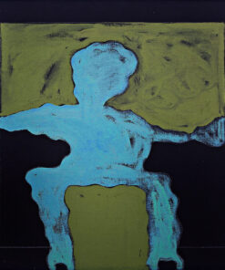 1979<br>pittura industriale, tempera, matita su tela<br>cm 70x70