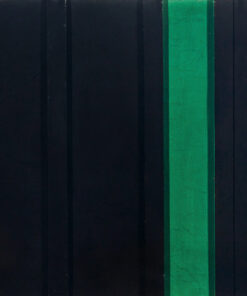 1962<br>Milano<br>smalto industriale e collage di carta e legno su tavola<br>cm 150x180