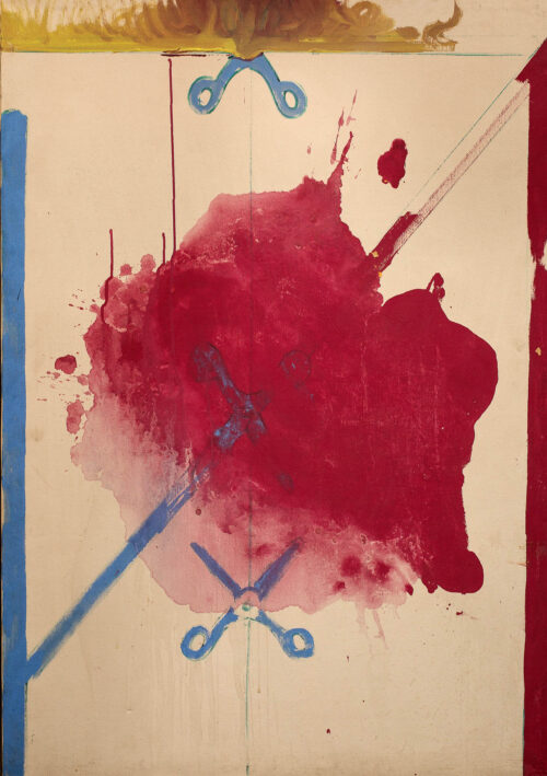 1965<br>tempera su tela<br>cm 100x70