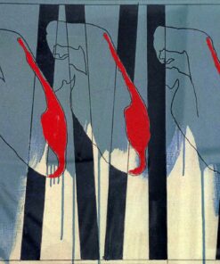 1968<br>smalto industriale e pennarello su tela<br>cm 60x80