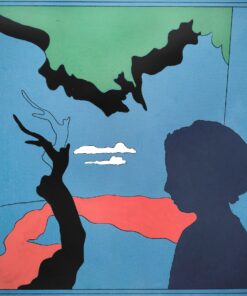 1969<br>smalto industriale e pennarello su tela<br>cm 100x100