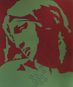 1978<br>tempera, pennarello, proiezione fotografica su tela<br>cm 65x50