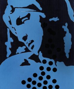 1978<br>tempera, matita, proiezione fotografica su tela<br>cm 60x40