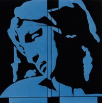 1978<br>tempera, matita, proiezione fotografica su tela<br>cm 60x60