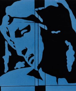 1978<br>tempera, matita, proiezione fotografica su tela<br>cm 60x60