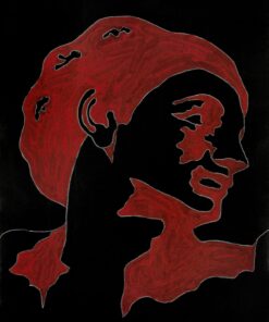 1978<br>tempera, matita, proiezione fotografica su tela<br>cm 60x40