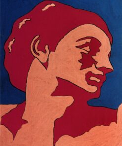 1978<br>tempera, pennarello, proiezione fotografica su tela<br>cm 55x35