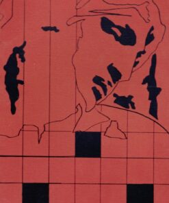 1978<br>tempera, pennarello, proiezione fotografica su tela<br>cm 55x35