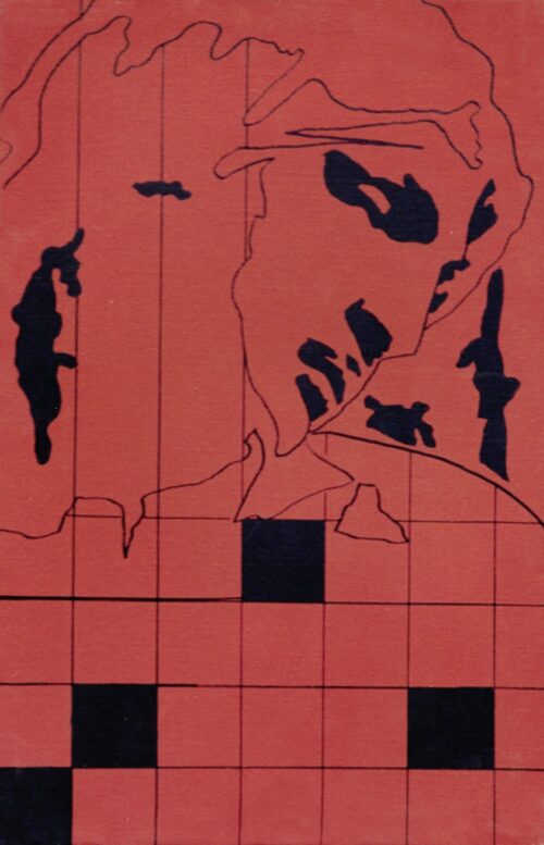 1978<br>tempera, pennarello, proiezione fotografica su tela<br>cm 55x35