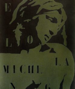 1978<br>tempera, matita, proiezione fotografica su tela<br>cm 75x55