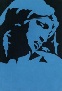 1978<br>tempera, matita, proiezione fotografica su tela<br>cm 60x40