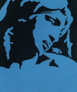 1978<br>tempera, matita, proiezione fotografica su tela<br>cm 60x40