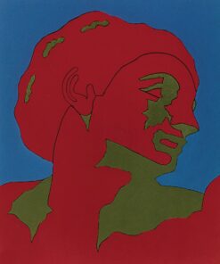 1978<br>tempera, pennarello, proiezione fotografica su tela<br>cm 55x45