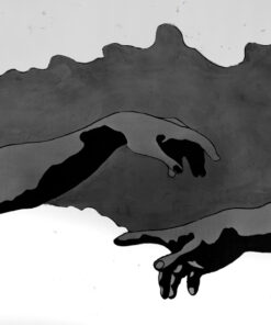 1980<br>pittura industriale, pennarello, proiezione fotografica su tela<br>cm 50x70