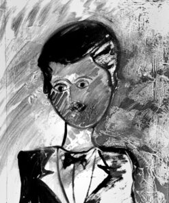 1980 7 marzo<br>tempera su tela<br> cm 70x50