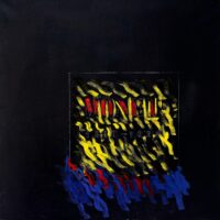 1981<br>Monet<br> pittura industriale, tempera, gessetto su tela<br> cm 100x100