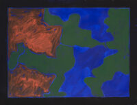 1983<br>' Le Erinni '<br>pittura industriale, tempera, gessetto su tela<br>cm 60x80