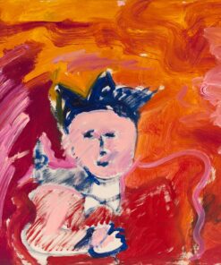 1984<br> tempera e olio su tela<br> cm 80x100