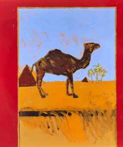 1984<br>pittura industriale, tempera, pennarello su tela<br>cm 140x140