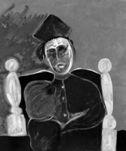 1984<br>pittura industriale, tempera, gessetto su tela<br> cm 110x140