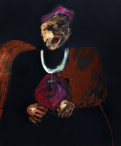 1984<br>pittura industriale, tempera, gessetto su tela<br> cm 70x100