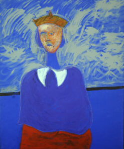 1984<br>pittura industriale, tempera, gessetto su tela<br>cm 160x130