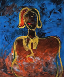 1984<br>pittura industriale, tempera, gessetto su tela<br>cm 160x130