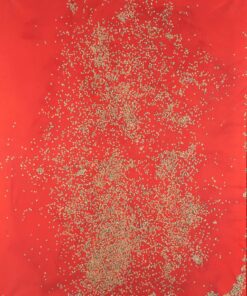 1984<br>pittura industriale, coriandoli su tela, cellophane<br>cm 160x130