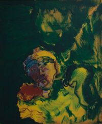 1984<br>pittura industriale e tempera su tela <br>cm 120x100