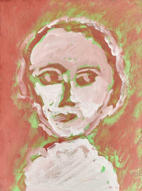 1985<br> tempera su tela<br> cm 40x30