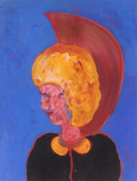 1985<br>pittura industriale e tempera su tela<br>cm 80x60