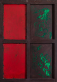 1986<br>tempera e telaio di legno su tela<br> cm 100x70